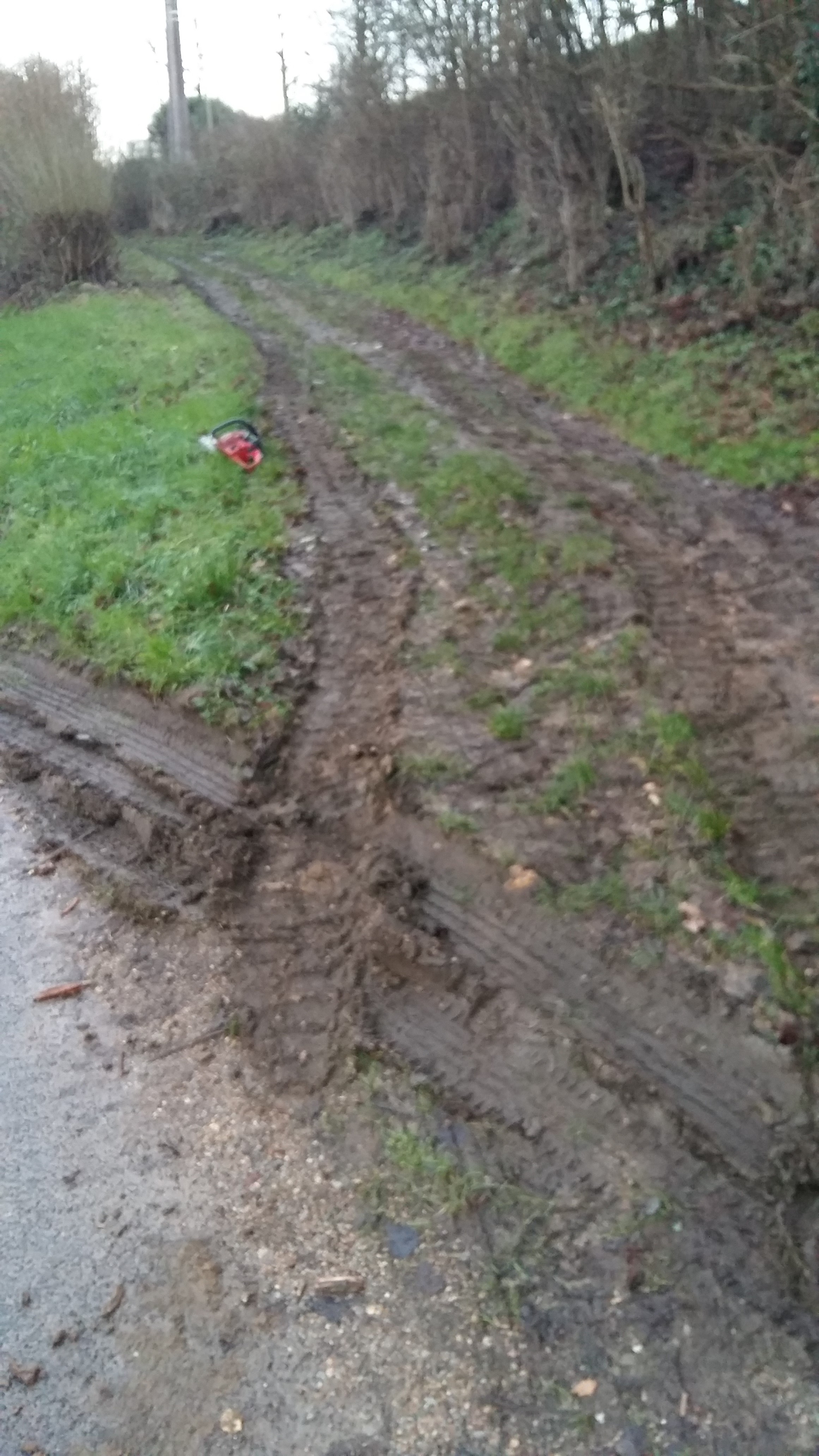 Avant de commencer le chemin pédestre