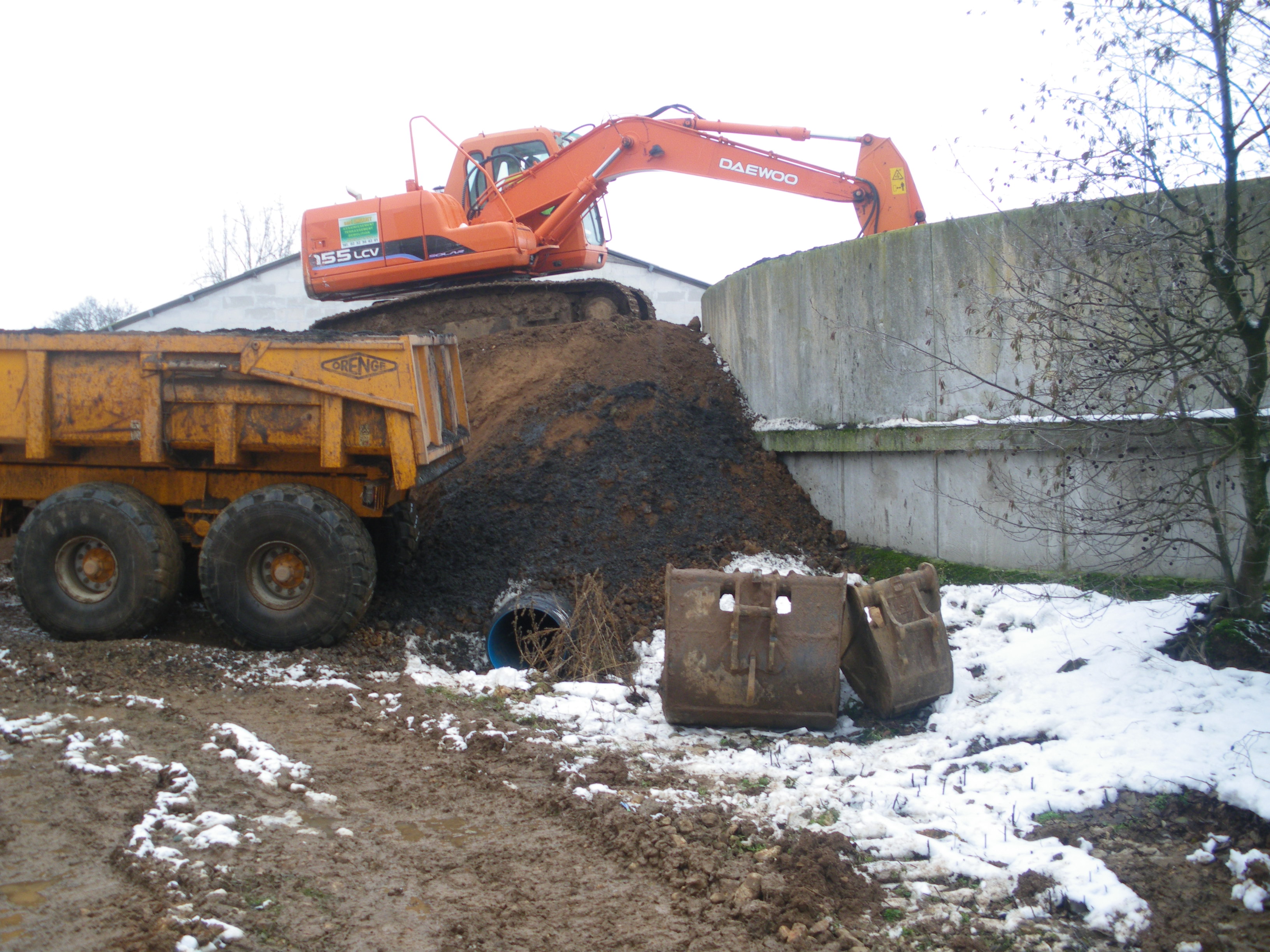 Curage de fossés